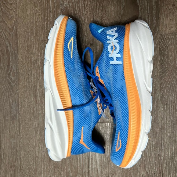 Hoka Mens Clifton 9 Running Shoe Sneaker Blue New Size 10 Blue - Picture 6 of 11